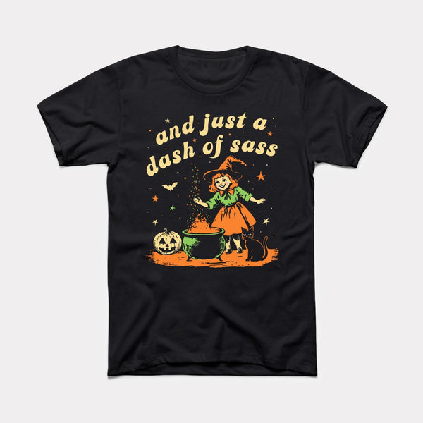 And Just A Dash Of Sass - Black - Full Front