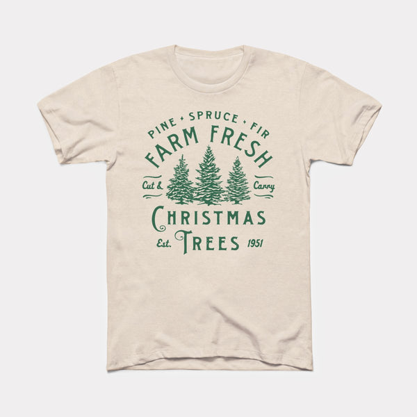 Farm Fresh Christmas Trees - Heather Dust - Full Front