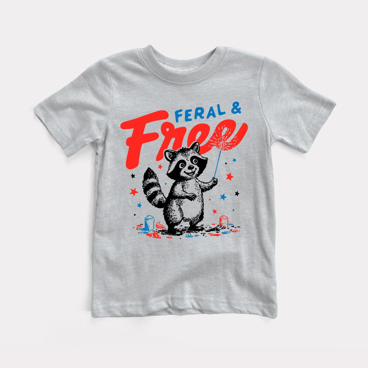 Feral Funny Toddler Shirt | Kids Graphic Tee
