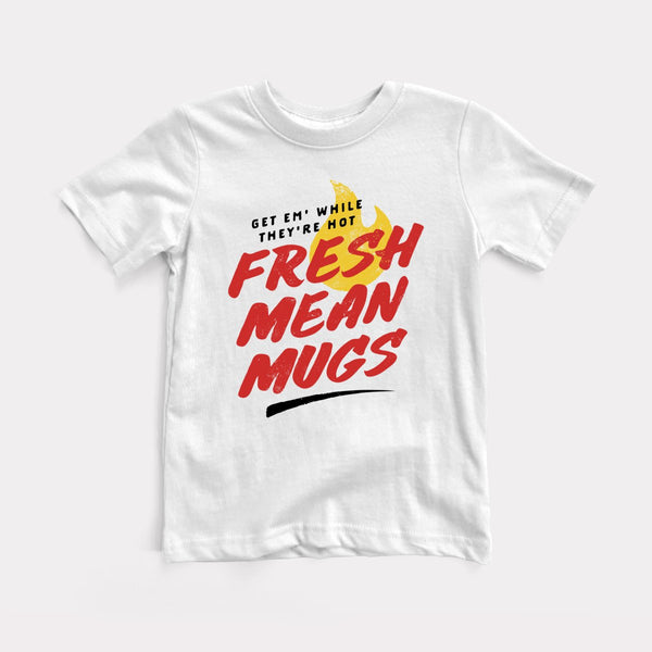 Fresh Mean Mugs - White - Full Front
