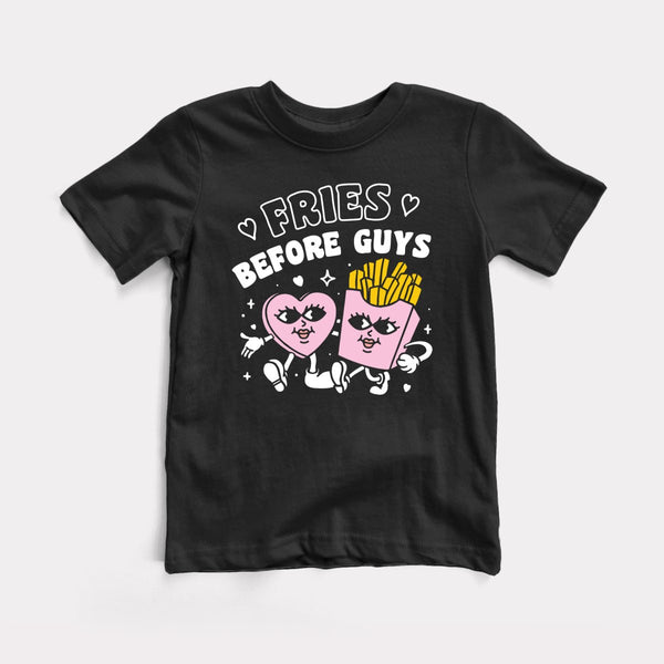 Fries Before Guys - Black - Full Front
