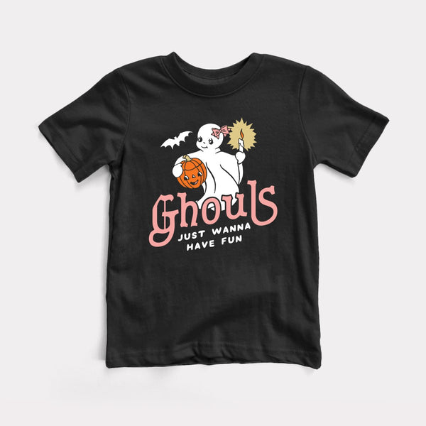 Ghouls Just Wanna Have Fun - Black - Full Front