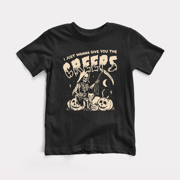 Give You The Creeps - Black - Full Front