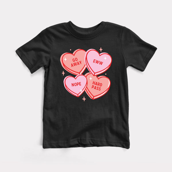 Go Away Eww Nope - Black - Full Front