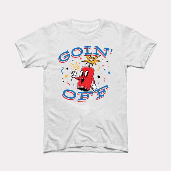 Goin' Off - White - Full Front