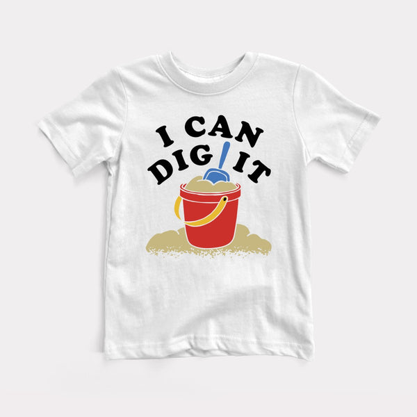 I Can Dig It - White - Full Front