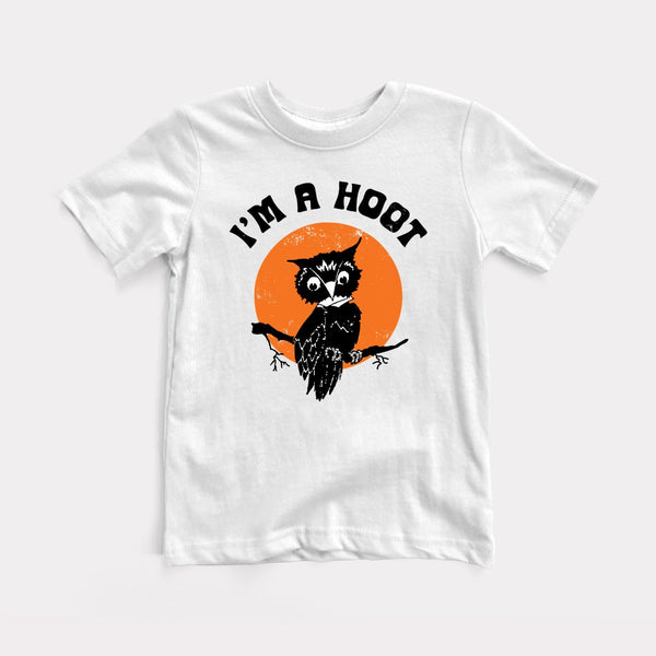 I'm A Hoot - White - Full Front
