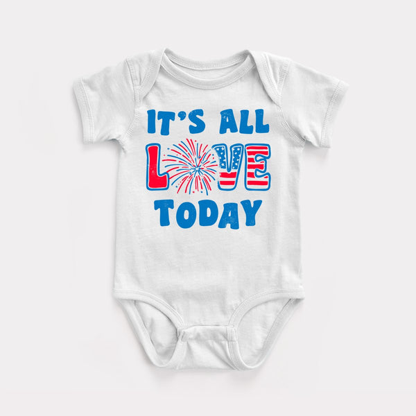 It's All Love Today - White - Full Front