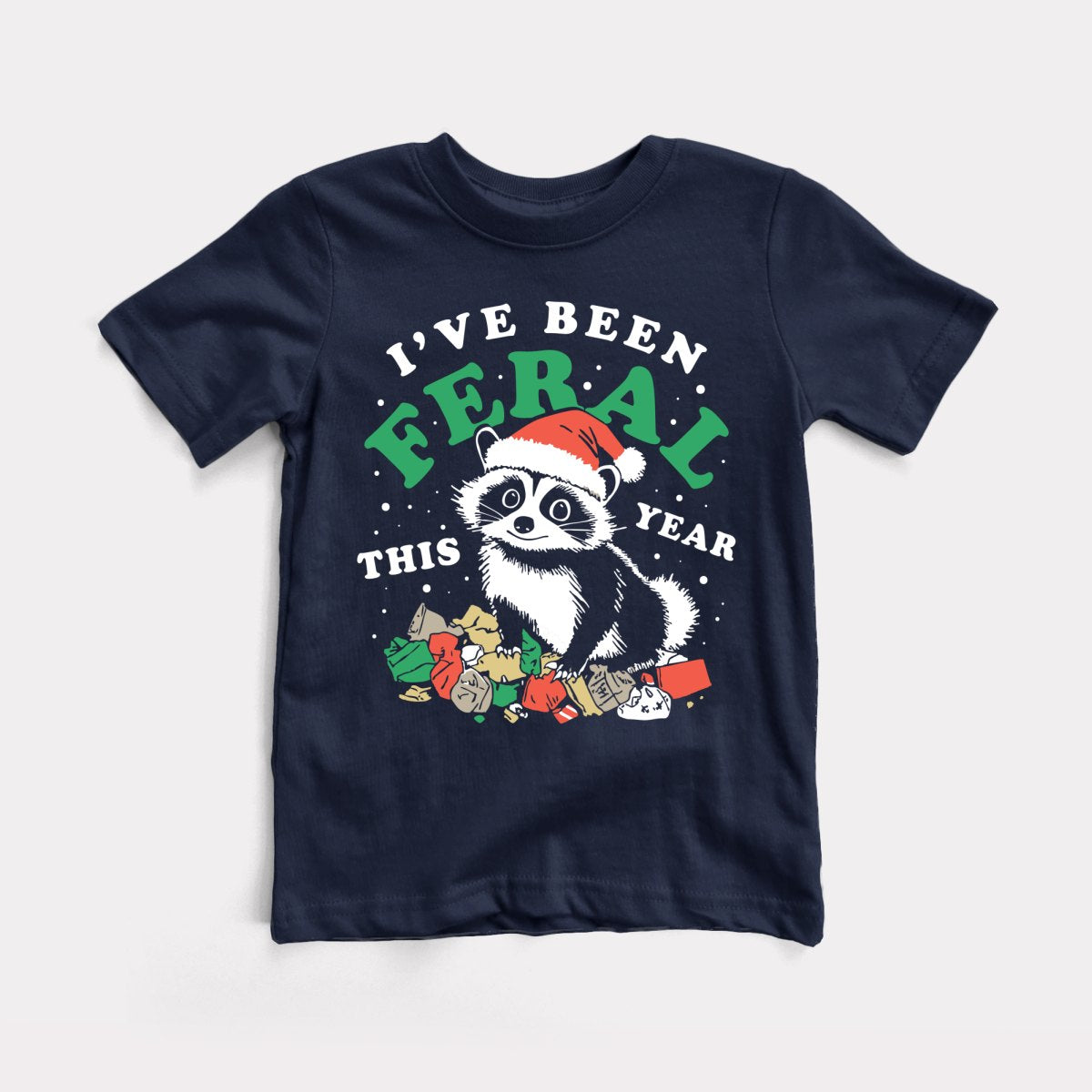 Feral Funny Toddler Shirt | Kids Graphic Tee