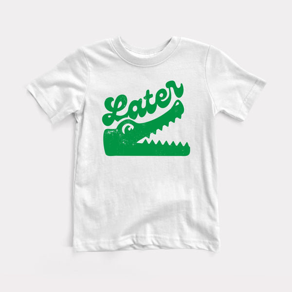 Later Alligator - White - Full Front