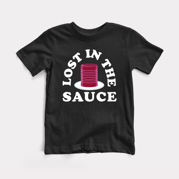 Lost In The Sauce - Black - Full Front