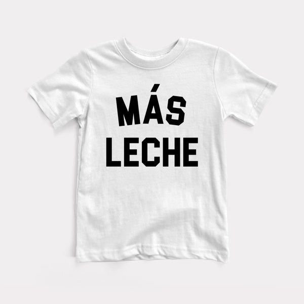 Más Leche - White - Full Front