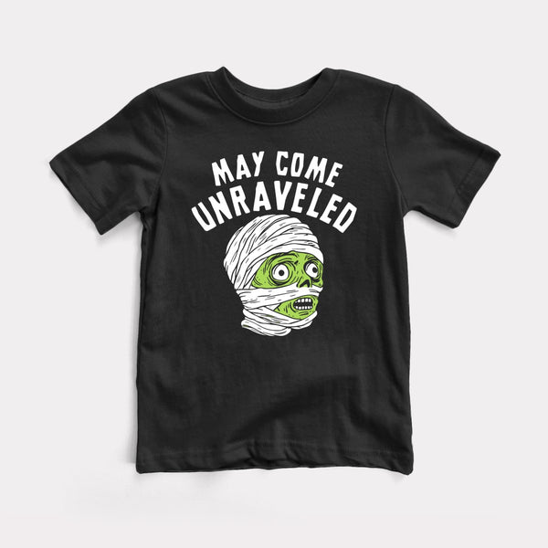 May Come Unraveled - Black - Full Front