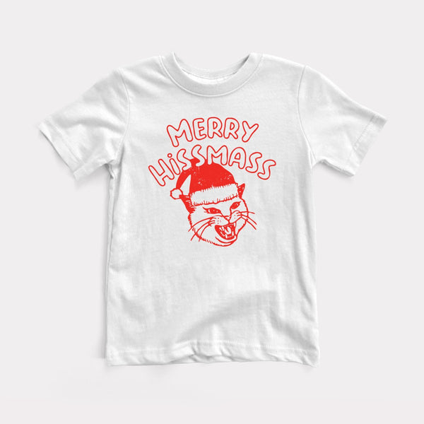 Merry Hissmass - White - Full Front