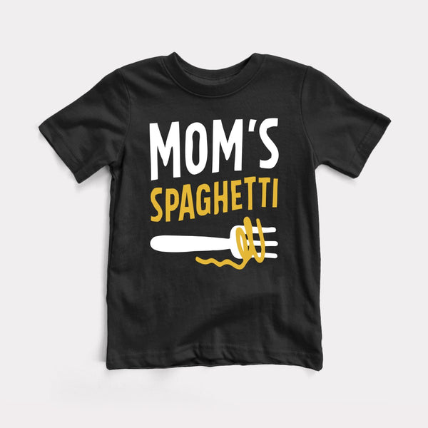 Mom's Spaghetti - Black - Full Front