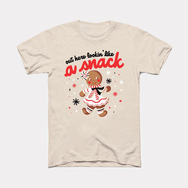 Out Here Lookin' Like A Snack - Heather Dust - Full Front