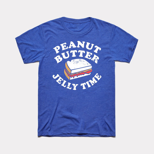 Peanut Butter Jelly Time - Heather True Royal - Full Front