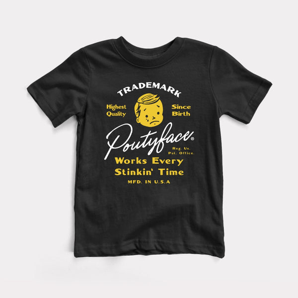 Poutyface - Black - Full Front