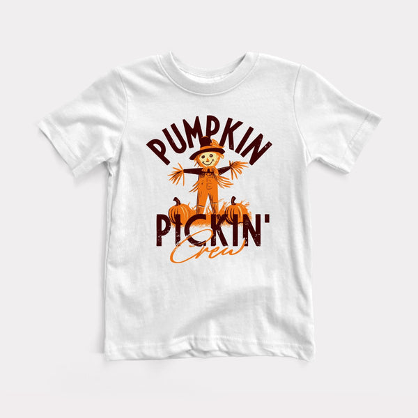 Pumpkin Pickin' Crew - White - Full Front