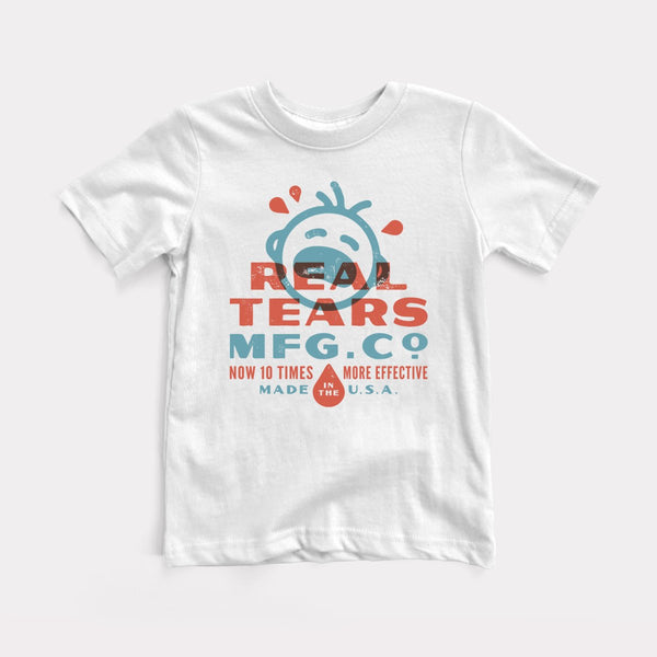 Real Tears - White - Full Front