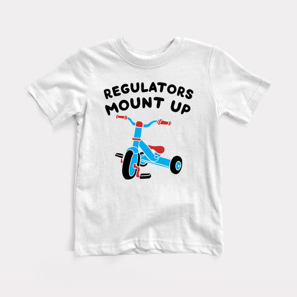 Regulators Tricycle - White - Full Front