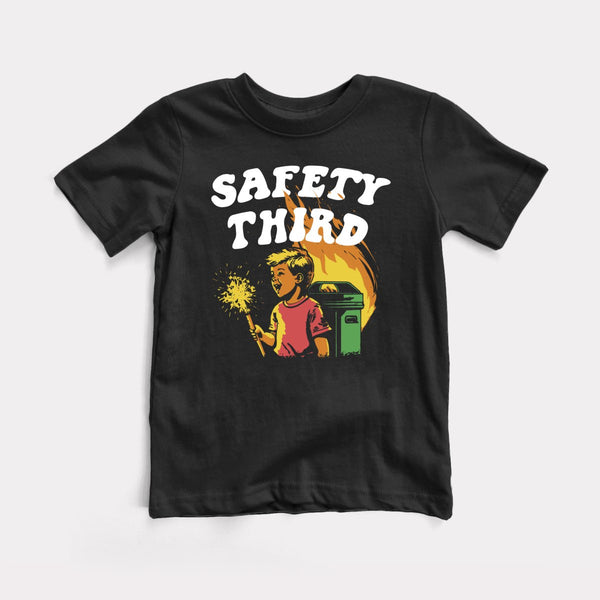 Safety Third - Black - Full Front