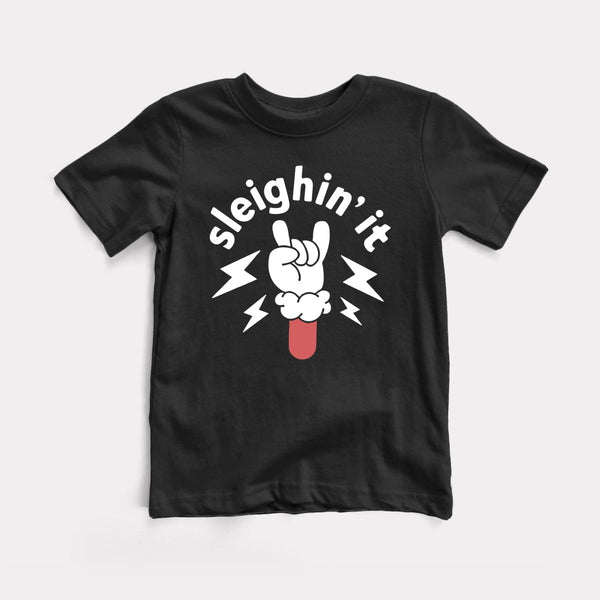 Sleighin' It - Black - Full Front