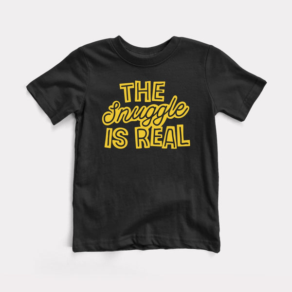 Snuggle Is Real - Black - Full Front