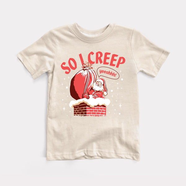 So I Creep Santa - Heather Dust - Full Front