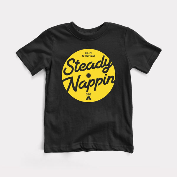 Steady Nappin - Black - Full Front