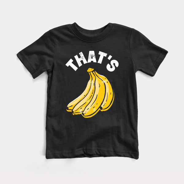 That's Bananas - Black - Full Front