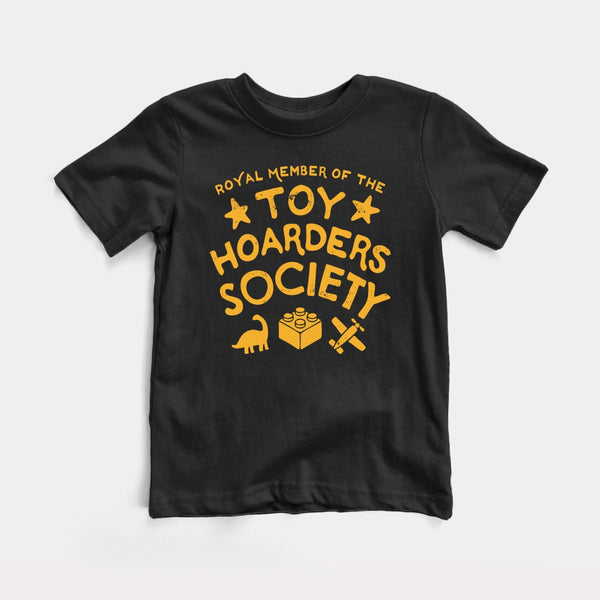 Toy Hoarders Society - Black - Full Front