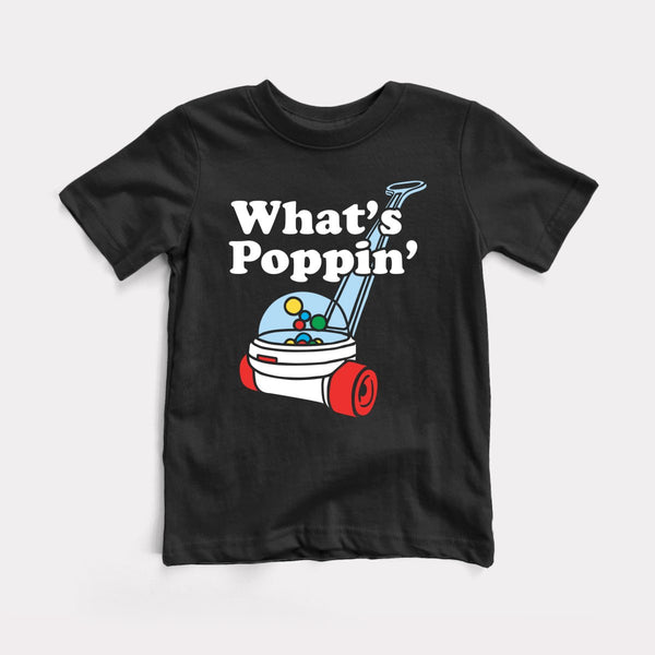 What's Poppin' - Black - Full Front