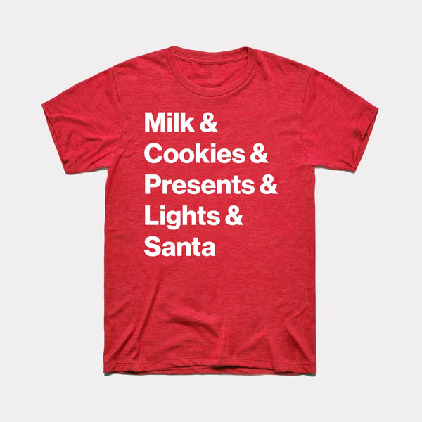 And Santa - Heather Red - Full Front