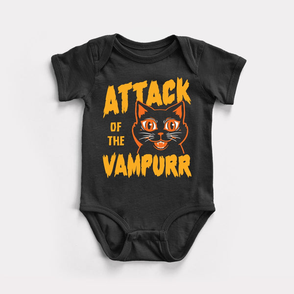 Attack of the Vampurr - Black - Full Front