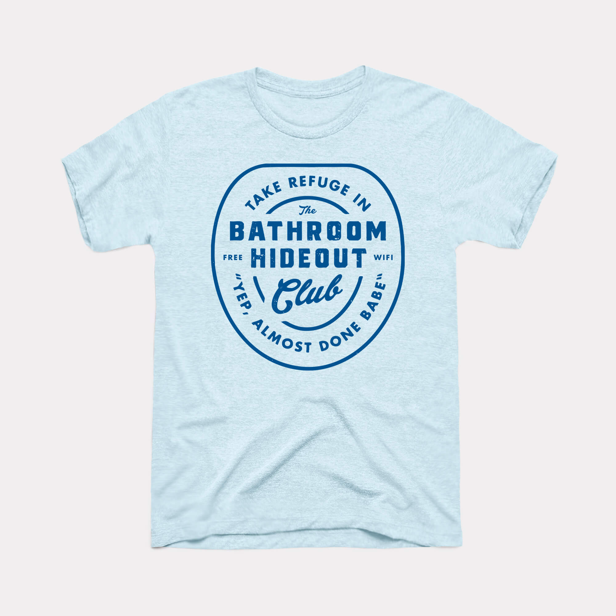 Adult Tee in Blue
