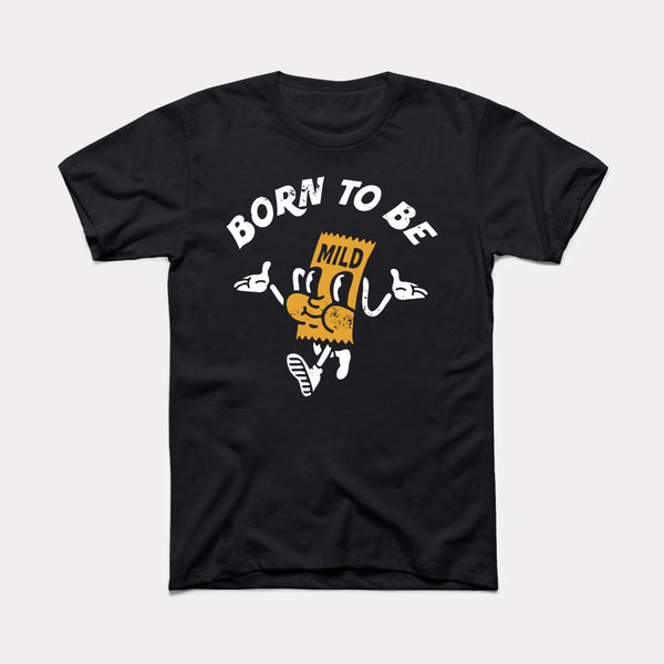 Born To Be Mild - Black - Full Front