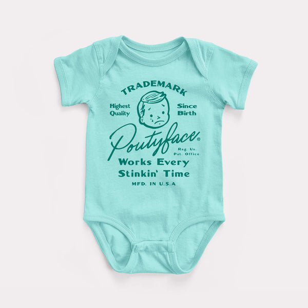 Poutyface Baby Bodysuit