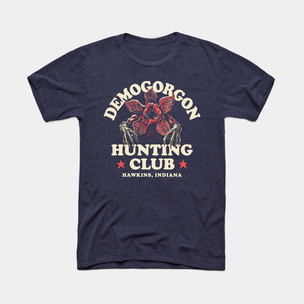 Demogorgon Hunting Club - Heather Midnight Navy - Full Front