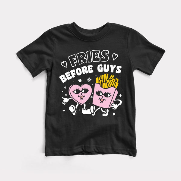 Fries Before Guys - Black - Full Front