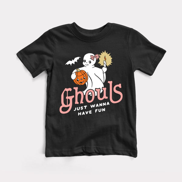 Ghouls Just Wanna Have Fun - Black - Full Front