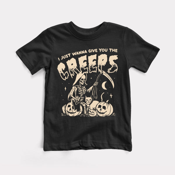 Give You The Creeps - Black - Full Front