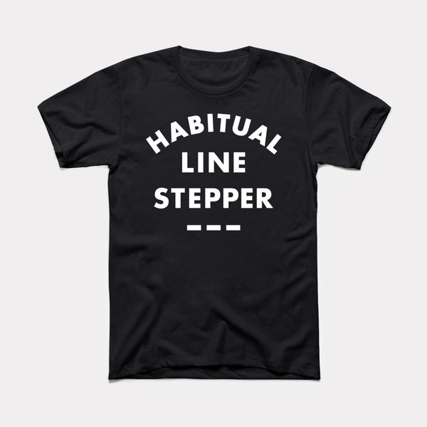 Habitual Line Stepper - Black - Full Front