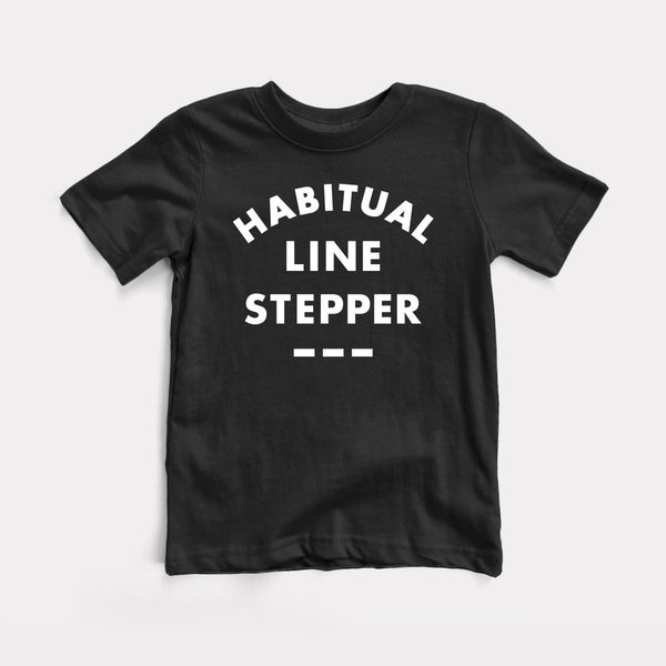 Habitual Line Stepper - Black - Full Front