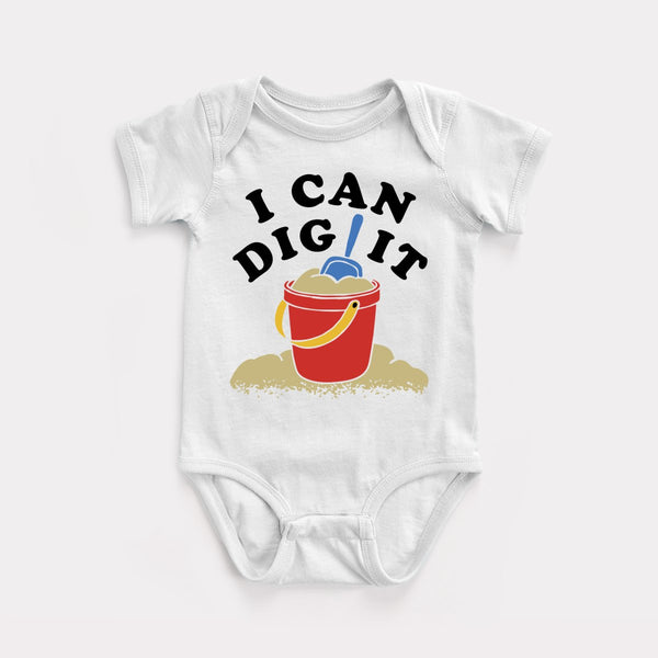 I Can Dig It - White - Full Front
