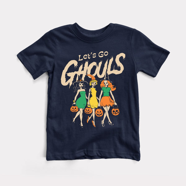 Let's Go Ghouls - Navy - Full Front