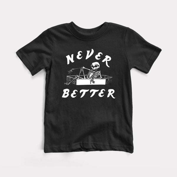 Never Better - Black - Full Front