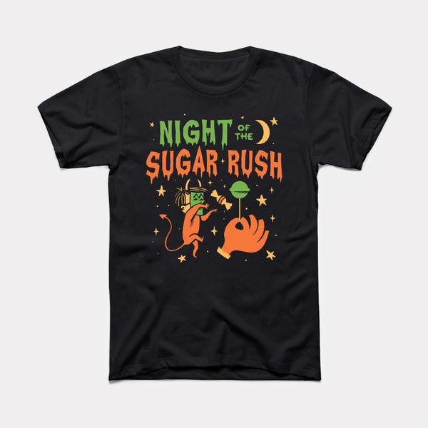 Night Of The Sugar Rush - Black - Full Front
