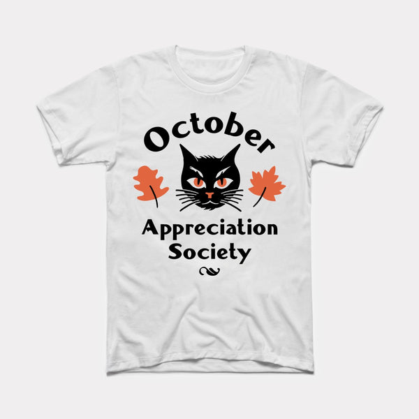 October Appreciation Society - White - Full Front