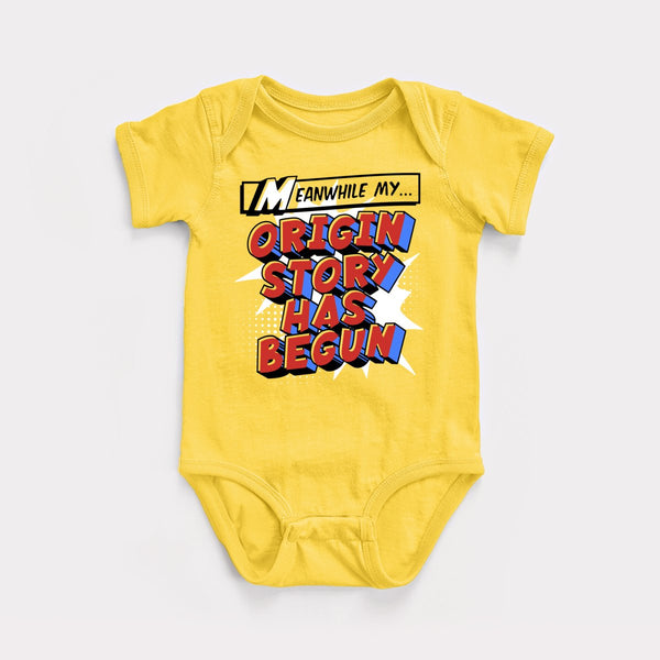 Origin Story - Yellow - Full Front